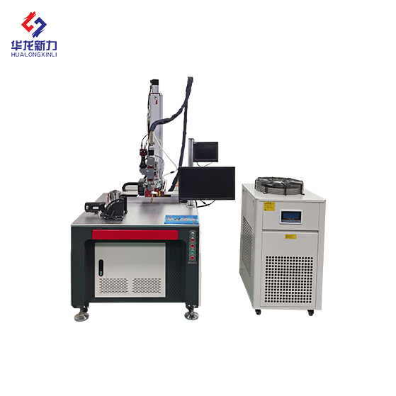 Continuous optical fiber automatic welding machine